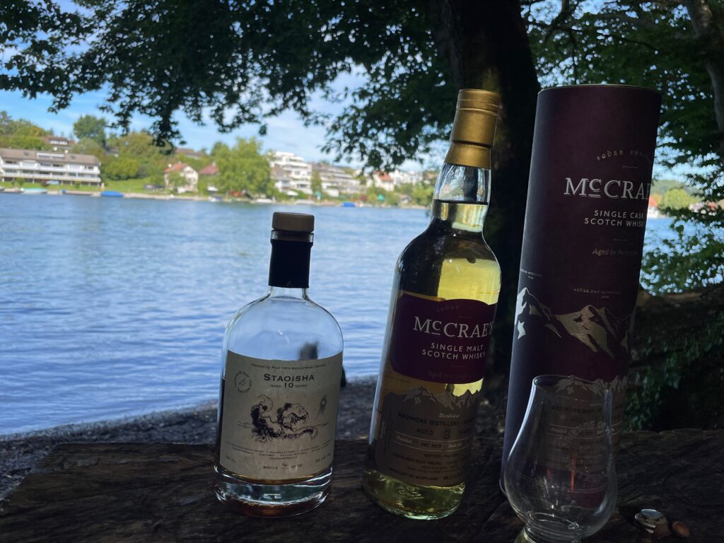 Whiskies zum Grillieren: Mc Crae's, 8 y & Staoisha 10 y