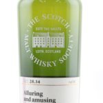 Whisky Alluring and amusing 9 Years SMWS 28.34 von Tullibardine